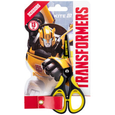 Ножиці дитячі, 13см, з гум. вставками, малюнок на лезах, Transformers, TM Kite