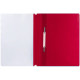 Швидкозшивач, А4, з прозорим верхом та перфорацією, PP, глянець, червоний, TM Economix