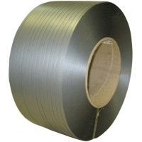 Стрічка упаковочна, поліпропілен, 12х0.6мм, 3000м, металік, бухта