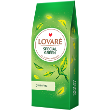 Чай зелений, 80г, розсипний, Special Green, ТМ Lovare