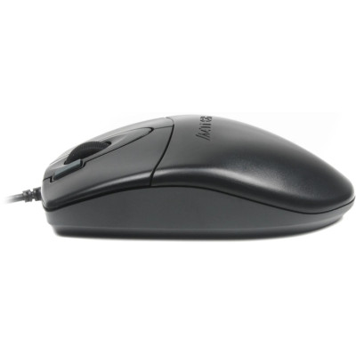 Мишка дротова, USB,1000dpi, чорна, OP-620D, TM A4 Tech