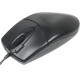 Мишка дротова, USB,1000dpi, чорна, OP-620D, TM A4 Tech