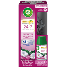 Освіжувач повітря, з автоматичним розпилювачем, Ніжність шовку та лілії, 250мл, ТМ AirWIck