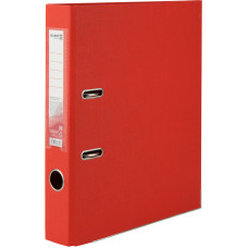 Папка-реєстратор, А4, 50мм, двостороння, червоний, TM Delta by Axent