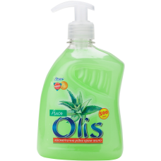 Мило крем рідке, 500мл, з дозатором, Алое, ТМ Olis