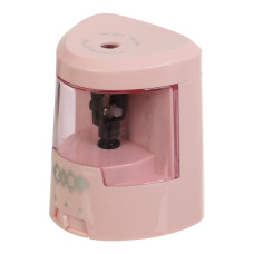 Чинка для олівців PASTEL, автоматична, пл. коробка, рожевий, TM ZiBi