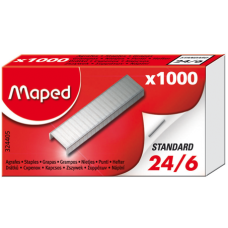 Скоби для степлера, №24/6, 1000шт, TM Maped
