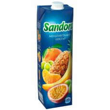 Сік, 950мл, Мультивітамінний нектар, ТМ Sandora (Сандора)