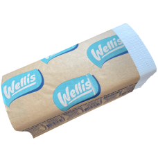 Рушники 2-шарові, V-складання, 23х25см, 150шт, целюлоза, ТМ Wellis