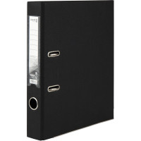 Папка-реєстратор, А4, 50мм, двостороння, чорний, TM Delta by Axent