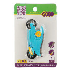 Чинка MOTORCYCLE з контейнером, 1 отвір, контейнер, пластик. корпус, KIDS Line, TM ZiBi