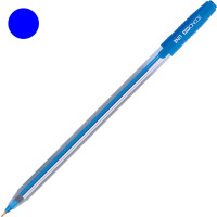 Ручка масляна, лінія 0.7мм, синя, Line, TM Economix