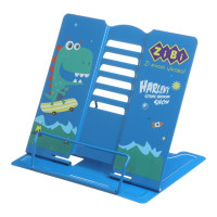 Підставка для книг 200x155x190мм, металева, синій, TM ZiBi