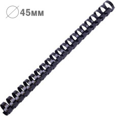 Пружина пластикова, d=45мм, чорна, 50шт/уп, TM Axent