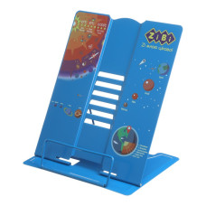 Підставка для книг 270x165x210мм, металева, синій, TM ZiBi
