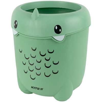 Контейнер для сміття, 30х24см, пластиковий, зелений, TM Kite