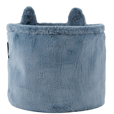 Кошик для зберігання, (M) 30х25см, плюшевий, синій, Cute Cat, TM Kite