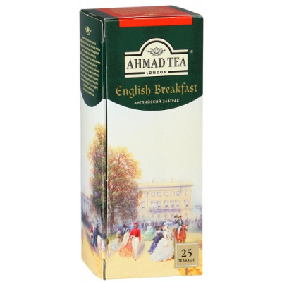 Чай чорний, 25пак, English Breakfast, ТМ Ahmad Tea
