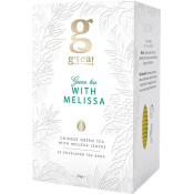 Чай зелений, 25пак, Melissa, ТМ g’tea!