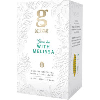 Чай зелений, 25пак, Melissa, ТМ g’tea!