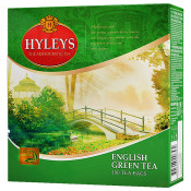 Чай зелений, 100пак, Англійський, ТМ Hyleys