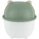 Контейнер для сміття, 16х21см, настільний, біло-зелений, TM Kite