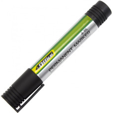 Маркер перманентний, лінія 3мм, чорний, TM 4Office