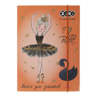 Папка для зошитів AMAZING, картонна, на гумках В5+ (175х240х25мм), KIDS Line, TM ZiBi