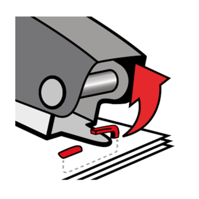 Степлер, №10, 15арк, металевий, чорний, Essentials Metal, TM Maped