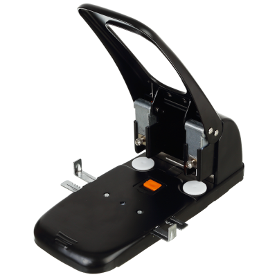 Діркопробивач на 100арк, металевий корпус, чорний, TM Buromax