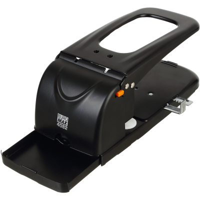 Діркопробивач на 100арк, металевий корпус, чорний, TM Buromax