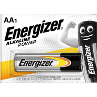 Елемент живлення батарейка AA, LR06, 1.5V, 1шт/відрив, Alkaline Power, TM Energizer