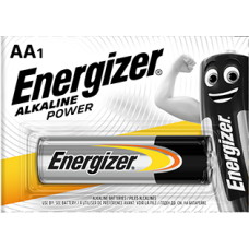 Елемент живлення батарейка AA, LR06, 1.5V, 1шт/відрив, Alkaline Power, TM Energizer