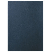 Обкладинка картонна, А4, 230г/м2, 100шт/уп, чорна, Leather Design (Кантрі), ТМ BindMark