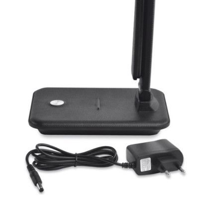 Лампа настільна на підставці, LED, 10W, 3000-6500K, 220V, чорна, ТМ TITANUM