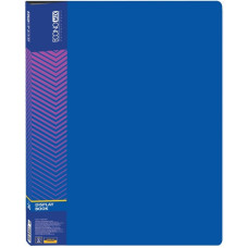 Папка з 30 файлами, А4, синя, TM Economix