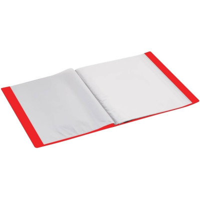 Папка з 30 файлами, А4, червона, TM Economix