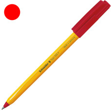 Ручка кулькова, лінія 0.7мм, червона, Tops-505-F, TM Schneider