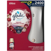 Освіжувач повітря, з автоматичним розпилювачем, Півонія і Соковиті ягоди, 269мл, ТМ Glade