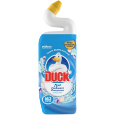 Засіб для унітазу, 500мл, гель, глибоке очищення, без хлору, Морський, ТМ Duck (Туалетне каченя)