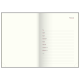 Щоденник датований 2026р, A5, 336стр, кремовий блок, обкладинка синя, IDEAL, ТМ Buromax