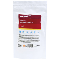 Серветки для чищення екранів, 100шт, запасний блок, TM Delta by Axent