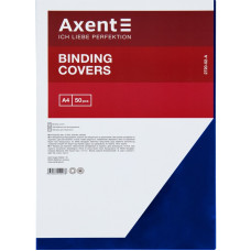 Обкладинка прозора, А4, 180мкм, синя,  50шт/уп, ТМ Axent