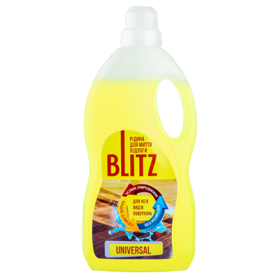 Засіб для миття підлоги, 1л, універсальний, ТМ BLITZ