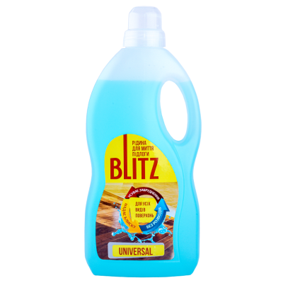 Засіб для миття підлоги, 1л, універсальний, ТМ BLITZ