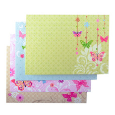 Заготовка для листівок "Flutter" 105х148мм, 8шт (4х2), TM ZiBi