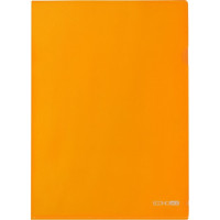 Папка-кутик, А4, пластикова, 180мкм, помаранчевий, ТМ Economix