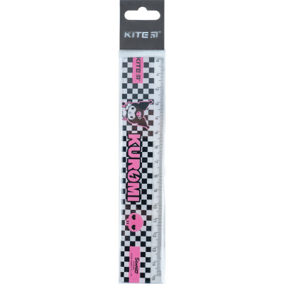 Лінійка пластикова, 15см, Kuromi, TM Kite