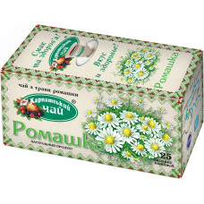 Чай трав'яний, 25пак, Ромашка, ТМ Карпатський Чай