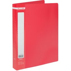 Папка з 40 файлами, А4, червона, TM Buromax